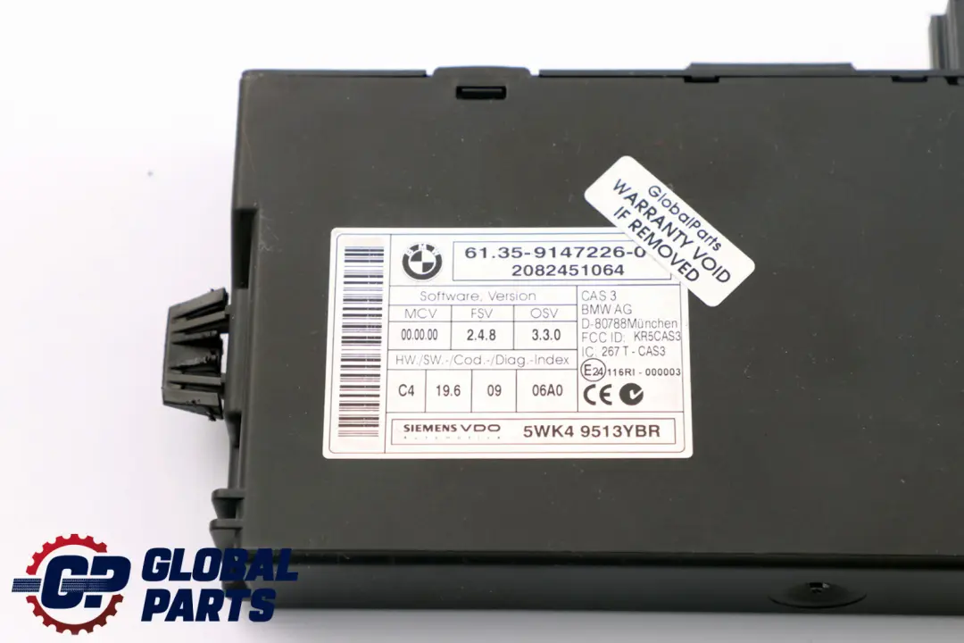 BMW E81 E87 E90 LCI 118d 318d N47 Moteur Contrôleur ECU Kit DDE CAS3 Clé - SKU 7823422-1 - Numéro de pièce 7823422