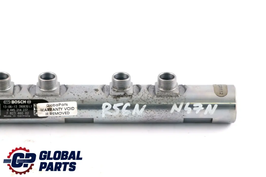 Mini One D R55 R56 LCI R60 N47N Acumulador De presion De combustible - SKU 7823460-1 - Número de pieza 7823460