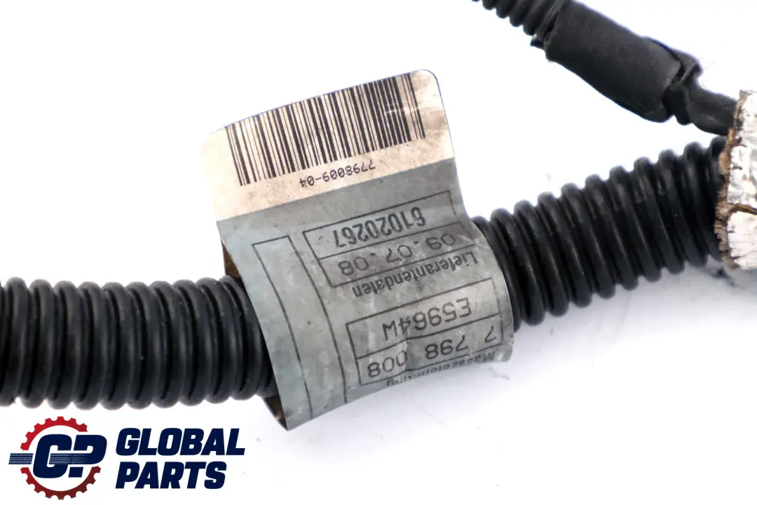 BMW 1 3 5 Series E60N E61N E81 E87N E90 CABLE Alternator-Starter-Base B - SKU 7823728 - Part number 12427823728