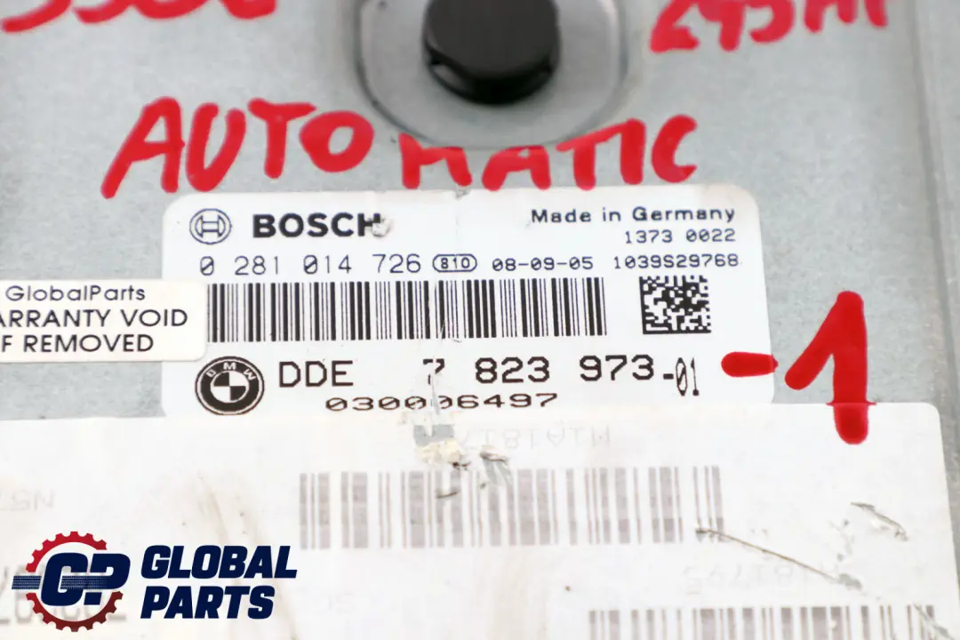 BMW E90 E91 LCI E92 330d Diesel N57 245HP ECU Motore Kit DDE CAS3 Chiave - SKU 7823973-1 - Numero di parte 7823973