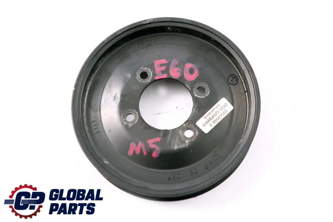 Riemenscheibe Wasserpumpe Motorkühlung für BMW E60 E61N LCI M5 E63 M6 mit Teilenummer 7834065 BMW E60 E61N LCI M5 E63 M6 Riemenscheibe Wasserpumpe Motorkühlung - SKU 7834065 - Teilenummer 7834065