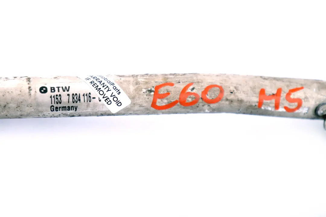 Tubo De retorno De refrigeracion del motor para BMW E60 E63 E64 con número de pieza 7834116 BMW E60 E63 E64 Tubo De retorno De refrigeracion del motor - SKU 7834116 - Número de pieza 7834116