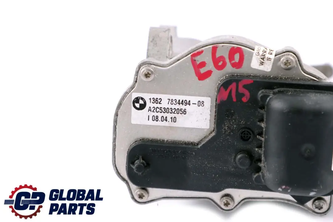 Actuador del Cuerpo del Acelerador para BMW E60 M5 E63 E64 M6 Motor S85 con número de pieza 7834494 BMW E60 M5 E63 E64 M6 Motor S85 Actuador del Cuerpo del Acelerador - SKU 7834494 - Número de pieza 7834494