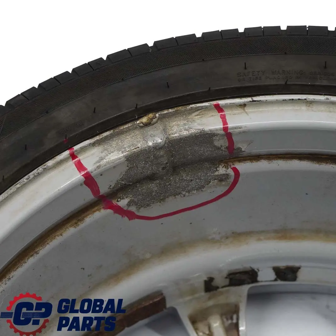 Set Complete 4x Wheel Rim with Tyres 19" M Radial Spoke 166 to BMW E60 M5 Silver with Part number 7834625 / 7834626 BMW E60 M5 Silver Set Complete 4x Wheel Rim with Tyres 19" M Radial Spoke 166 - SKU 7834625/626 - Part number 7834625 / 7834626