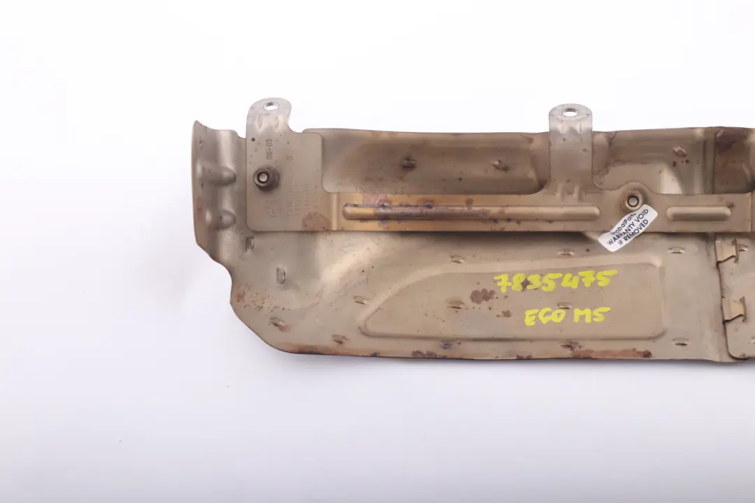 Carrier Plate BMW E60 E61 LCI E63 E64 Cyl 6-10 Catalytic Converter to with Part number 7835515 Carrier Plate BMW E60 E61 LCI E63 E64 Cyl 6-10 Catalytic Converter - SKU 7835475 - Part number 7835515