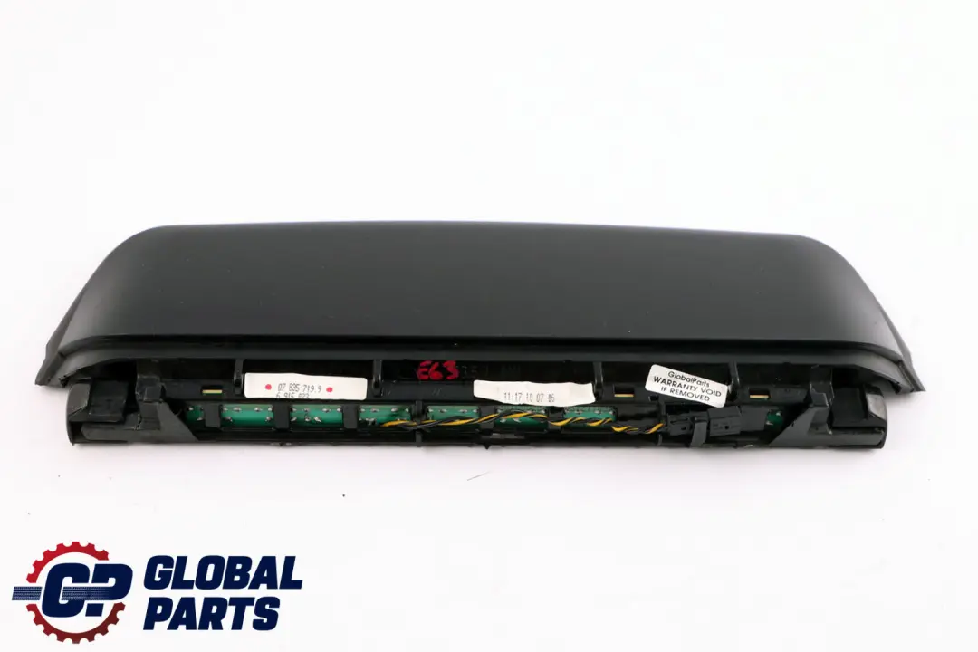 BMW 6 Series E63 Rear Brake Light Third Stop Lamp Stoplamp Schwarz - SKU 7835719 - Part number 7835719