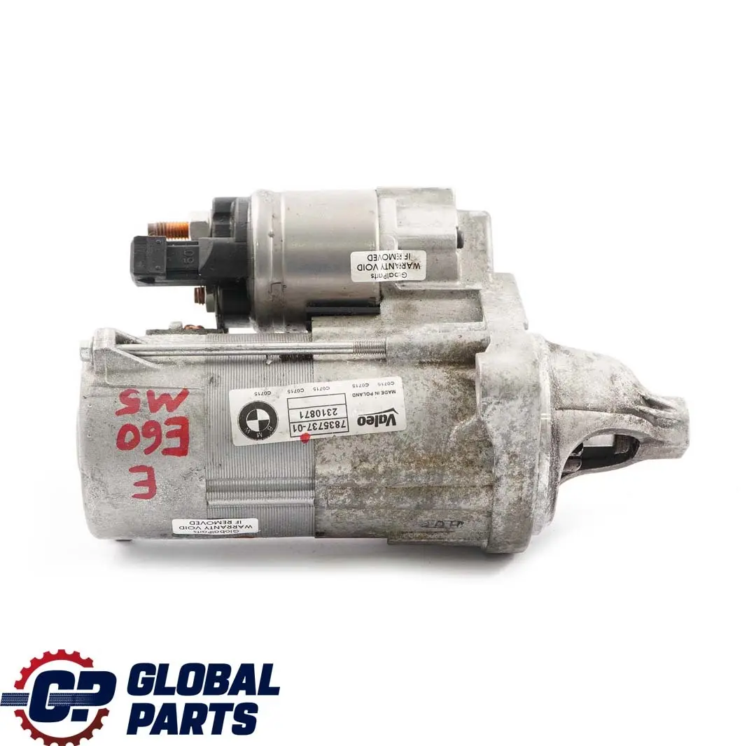 arranque para BMW 6 E60 E61 LCI M5 E63 E64 M6 Motor De con número de pieza 7835737 BMW 6 E60 E61 LCI M5 E63 E64 M6 Motor De arranque - SKU 7835737 - Número de pieza 7835737