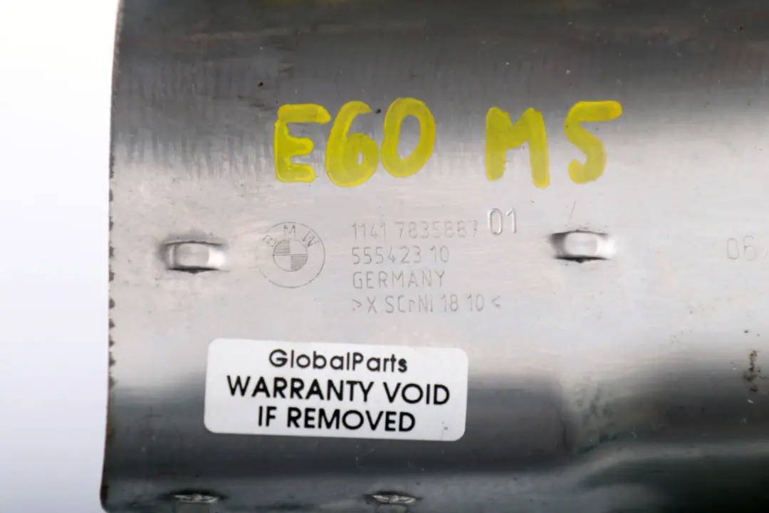 Reihe E60 E61 E63 E64 M5 M6 Wärmeschutzblech 1141 für BMW 5 6 mit Teilenummer 7835887 BMW 5 6 Reihe E60 E61 E63 E64 M5 M6 Wärmeschutzblech 1141 - SKU 7835887 - Teilenummer 7835887