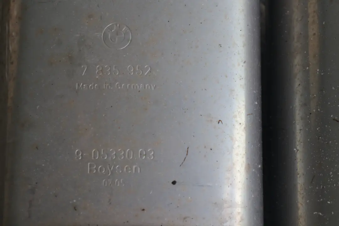 BMW 5 Series E60 M5 Exhaust System Rear Left Silencer N/S 7835952 - SKU 7835951 - Part number 7835951