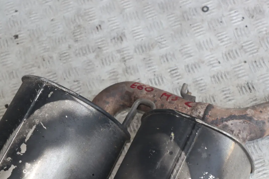 BMW 5 Series E60 M5 Exhaust System Rear Left Silencer N/S 7835952 - SKU 7835951 - Part number 7835951