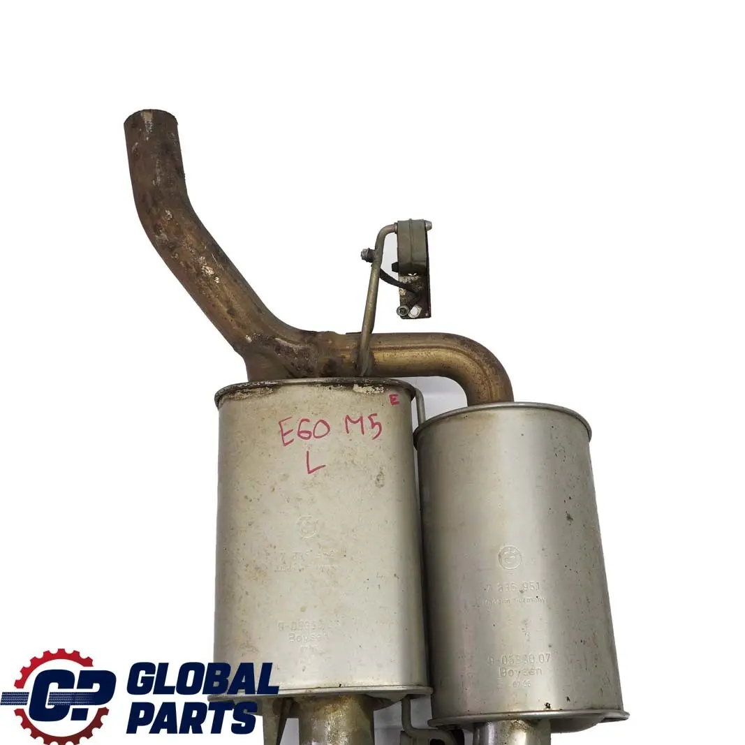 Abgasanlage Nachschalldämpfer Links 7835951 7835952 für BMW 5 er E60 M5 mit Teilenummer 7835961 BMW 5 er E60 M5 Abgasanlage Nachschalldämpfer Links 7835951 7835952 - SKU 7835961 - Teilenummer 7835961