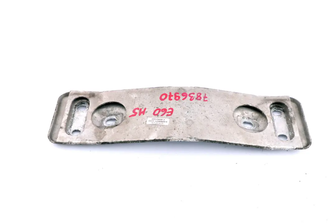 Connecting Plate Exhaust System Support Bracket to BMW 5 6 Series E60 E61 M5 E63 M6 with Part number 7836970 BMW 5 6 Series E60 E61 M5 E63 M6 Connecting Plate Exhaust System Support Bracket - SKU 7836970 - Part number 7836970