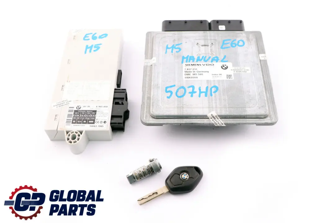  *BMW 5 6 er E60 M5 E63 E64 M6 507HP Steuergerät DME CAS3 Schlüssel - SKU 7837231 - Teilenummer 7837231