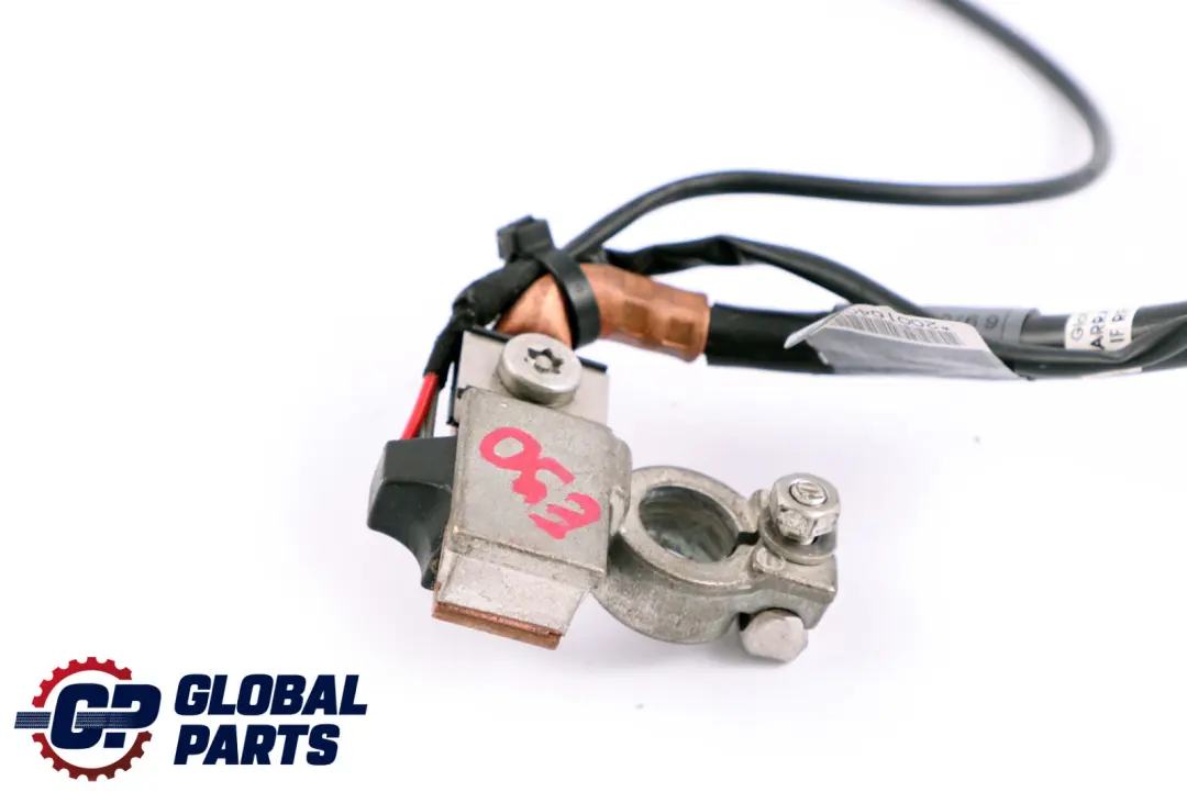 BMW E90 E91 E92 E93 Câble négatif de batterie moins pôle IBS - SKU 7837411 - Numéro de pièce 6948336
