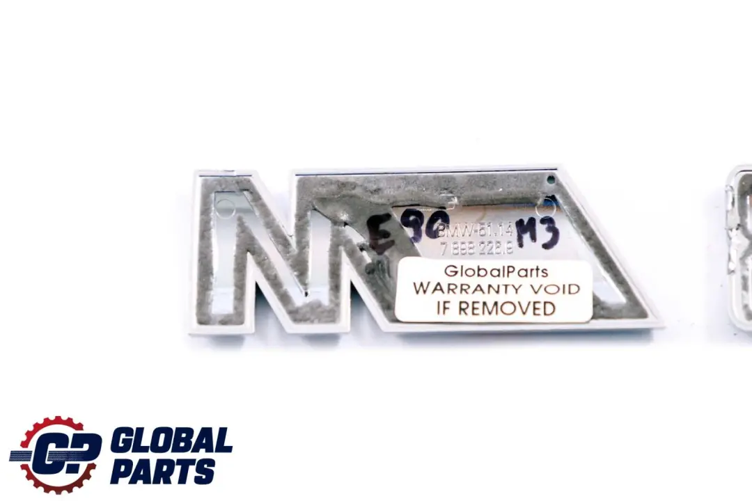 Intake Manifold Air Collector Letteting Emblem to BMW 3 Series E90 E92 M3 with Part number 7838010 BMW 3 Series E90 E92 M3 Intake Manifold Air Collector Letteting Emblem - SKU 7838010-1 - Part number 7838010