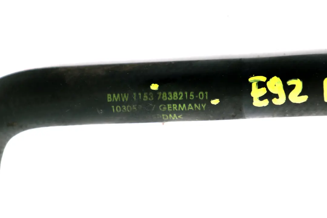  Wasser Leitung BMW E90 E92 E93 M3 Schlauch Heizungs Rücklauf Kühl Mittel - SKU 7838215 - Teilenummer 7838215