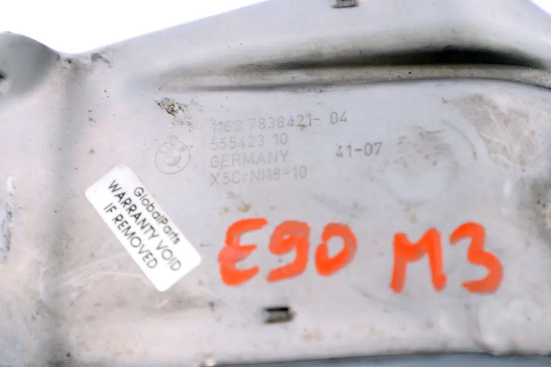 Heat Resistant Plate Starter Motor Shield Cover to BMW 3 Series E90 E92 E93 M3 with Part number 7838421 BMW 3 Series E90 E92 E93 M3 Heat Resistant Plate Starter Motor Shield Cover - SKU 7838421 - Part number 7838421