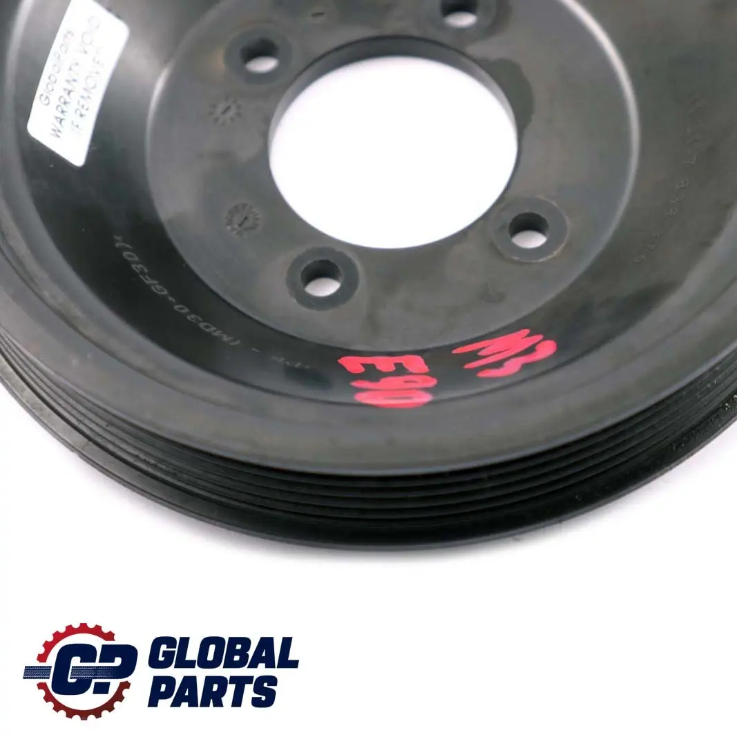 Water Pump Pulley to BMW 3 Series E90 E92 E93 M3 S85 Engine with Part number 7838676 BMW 3 Series E90 E92 E93 M3 S85 Engine Water Pump Pulley - SKU 7838676 - Part number 7838676