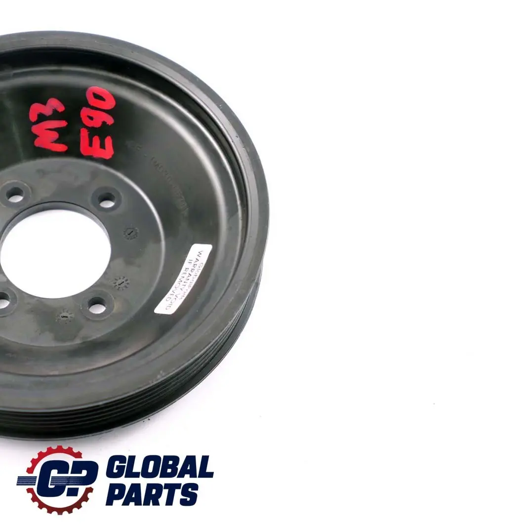 Water Pump Pulley to BMW 3 Series E90 E92 E93 M3 S85 Engine with Part number 7838676 BMW 3 Series E90 E92 E93 M3 S85 Engine Water Pump Pulley - SKU 7838676 - Part number 7838676