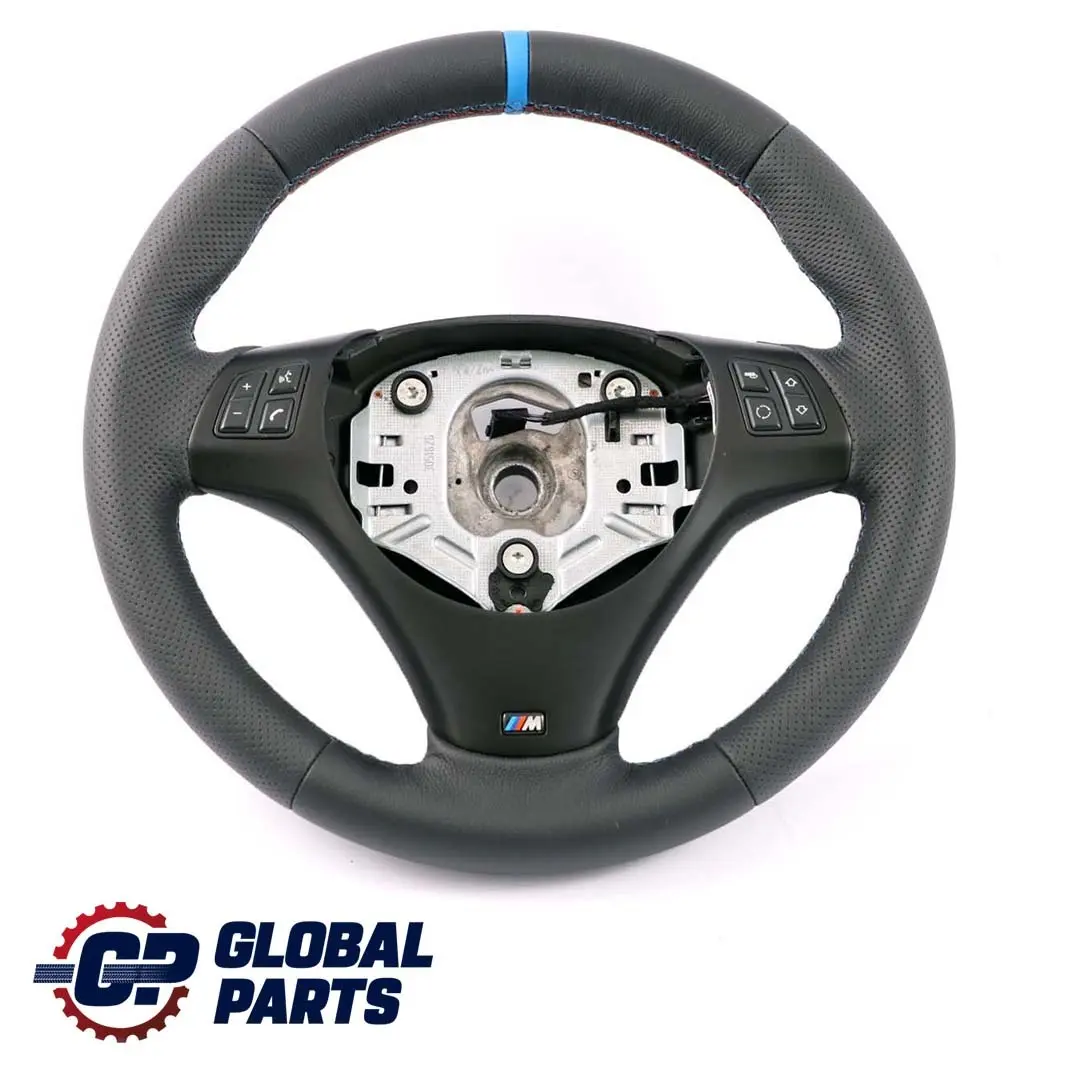 NUEVO volante De cuero M-Sport grueso para BMW E81 E82 E87 E90 E91 E92 E93 con número de pieza 7839114 BMW E81 E82 E87 E90 E91 E92 E93 NUEVO volante De cuero M-Sport grueso - SKU 7839114-2 - Número de pieza 7839114