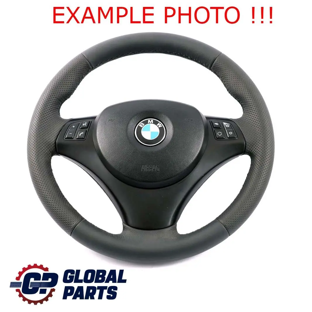 BMW E81 E82 E87 E90 E91 E92 Sport Volant avec NEUF Noir Cuir, M-Sport stylise - SKU 7839114-3 - Numéro de pièce 6795570