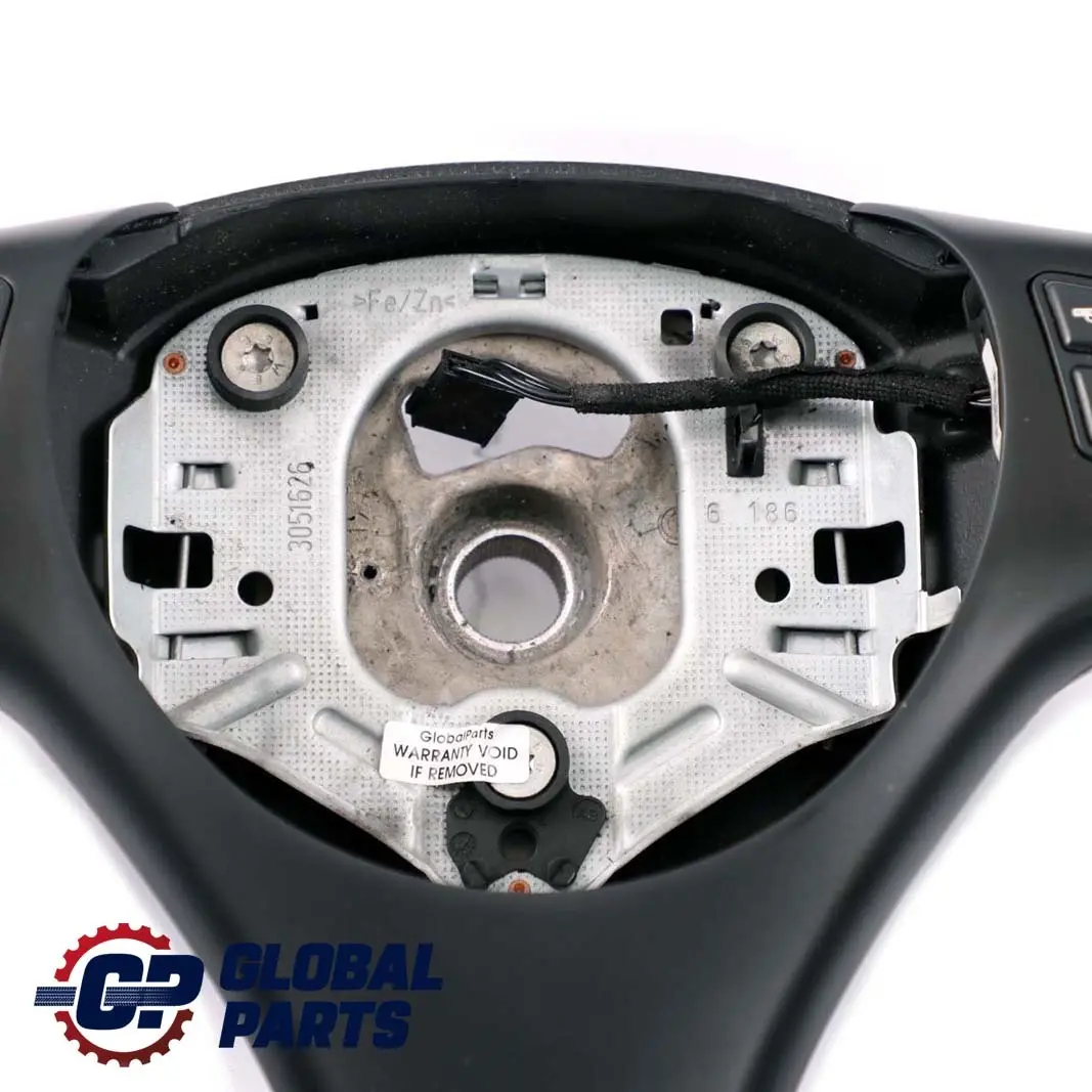 BMW E81 E82 E87 E90 E91 E92 M Sport Volant avec NEUF Noir Cuir Fils Tricolores - SKU 7839114-5 - Numéro de pièce 7839114