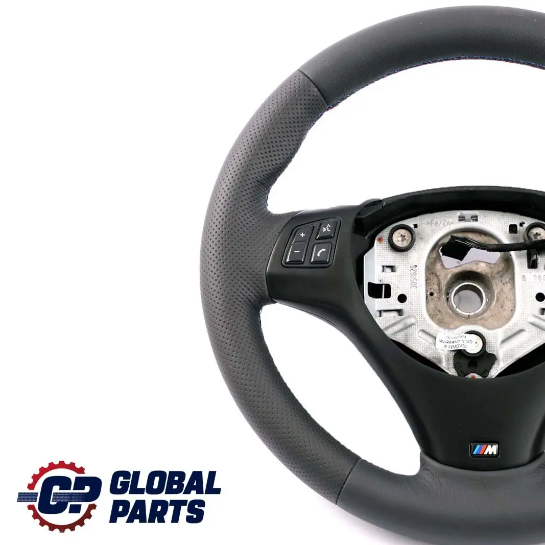 BMW E81 E82 E87 E90 E91 E92 E93 NEW Black Leather M-Sport Thick Steering Wheel - SKU 7839114-5 - Part number 7839114
