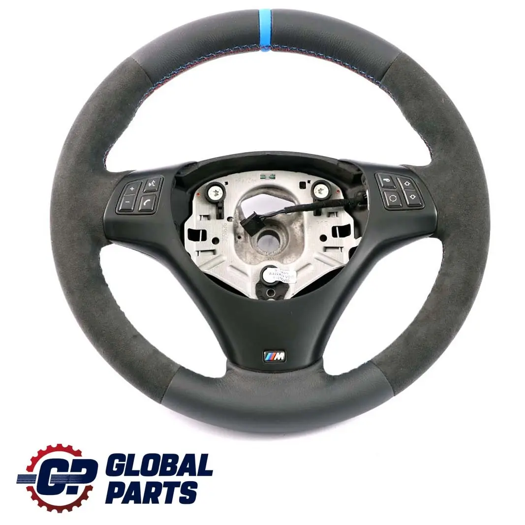BMW E87 E90 E91 E92 NUOVA Pelle Nera / Alcantara M-Sport Volante Denso - SKU 7839114-7 - Numero di parte 7839114