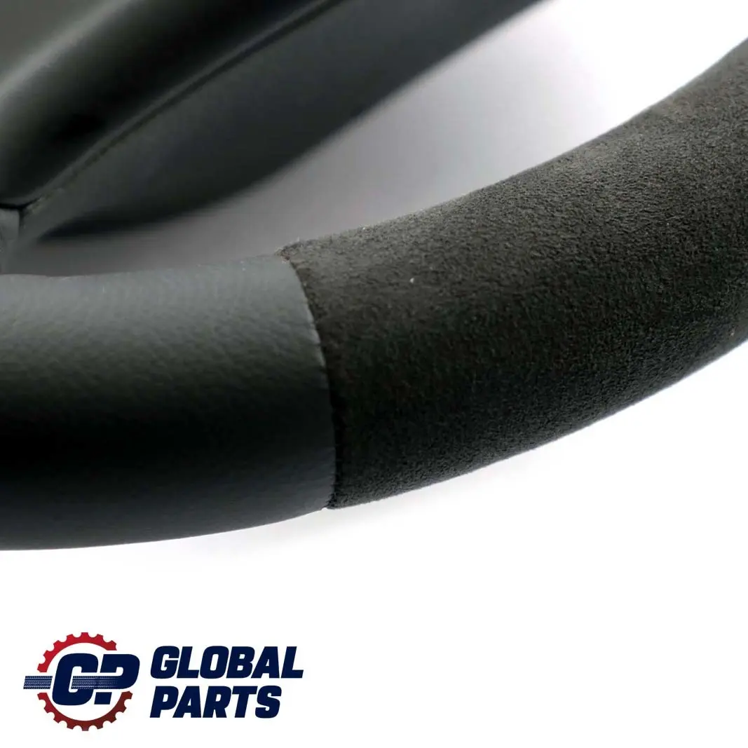 Leather / Alcantara M-Sport Thick Steering Wheel BMW E87 E90 E91 E92 NEW Black - SKU 7839114-7 - Part number 7839114