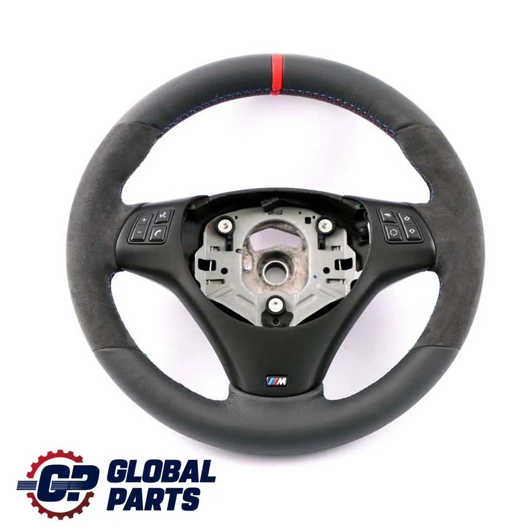 BMW E81 E87 E90 E91 E92 Nuovo Nero Pelle / Alcantara M-SPORT Volante Sportivo - SKU 7839114-8 - Numero di parte 7839114