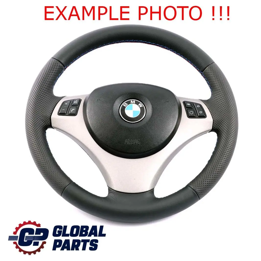 BMW E81 E82 E87 E88 E90 E91 E92 NEW Black Leather M-Sport Look Steering Wheel - SKU 6795570-8 - Part number 6795570