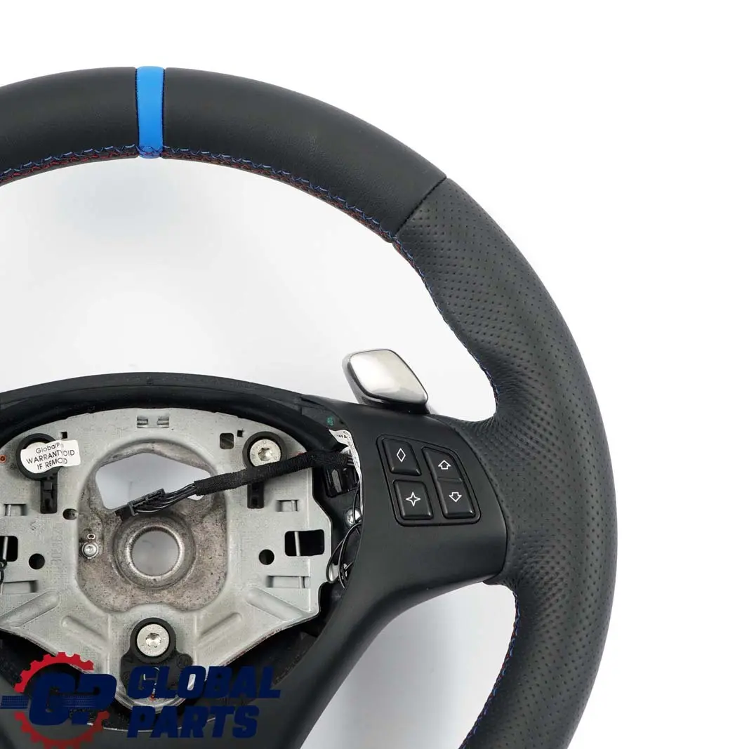 Nuova Pelle Nera M-SPORT Volante Spesso Leve del Cambio per BMW E87 E90 E91 E92 E93 con numero di parte 7839115 BMW E87 E90 E91 E92 E93 Nuova Pelle Nera M-SPORT Volante Spesso Leve del Cambio - SKU 7839115-3 - Numero di parte 7839115