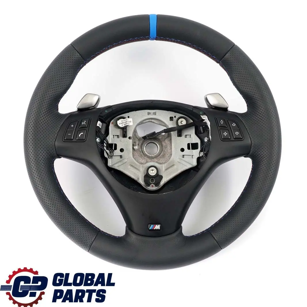 Leather M-Sport Thick Steering Wheel Paddle Shift to BMW E87 E90 E91 E92 E93 NEW with Part number 7839115 BMW E87 E90 E91 E92 E93 NEW Leather M-Sport Thick Steering Wheel Paddle Shift - SKU 7839115-3 - Part number 7839115