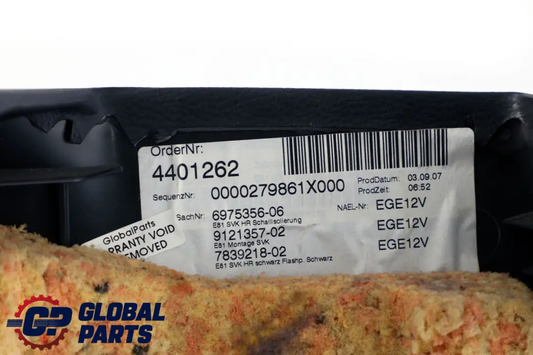 Tapicerka boczek drzwi prawy tył do BMW E81 o numerze 7839218 BMW E81 Tapicerka boczek drzwi prawy tył - SKU 7839218-2 - Numer Części 7839218