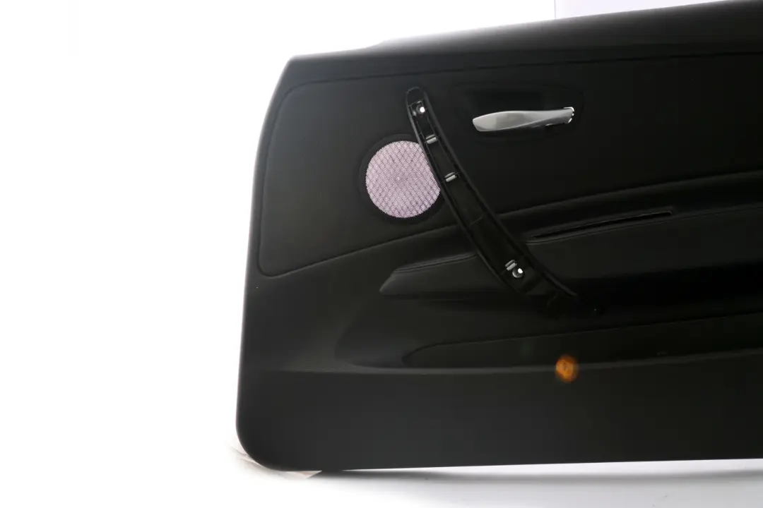 Puerta Forro Tarjeta Tela Delantera Derecha Flashpoint Negro para BMW E81 E82 con número de pieza 7839242 BMW E81 E82 Puerta Forro Tarjeta Tela Delantera Derecha Flashpoint Negro - SKU 7839242 - Número de pieza 7839242