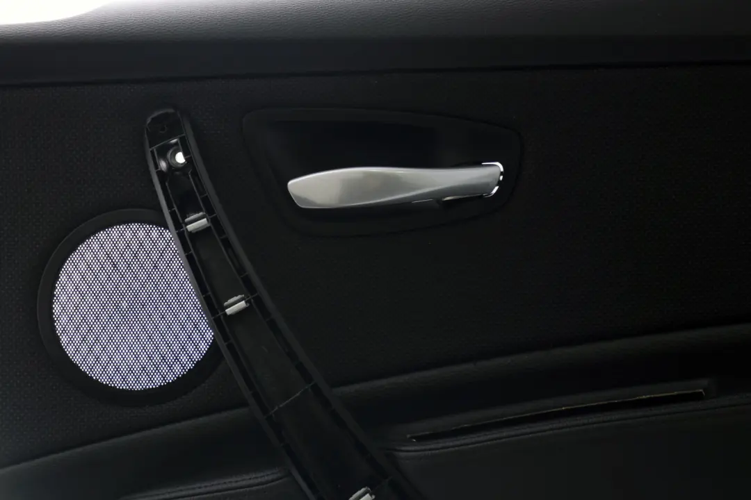 Door Lining Card Cloth Front Right O/S Flashpoint Black to BMW E81 E82 with Part number 7839242 BMW E81 E82 Door Lining Card Cloth Front Right O/S Flashpoint Black - SKU 7839242 - Part number 7839242