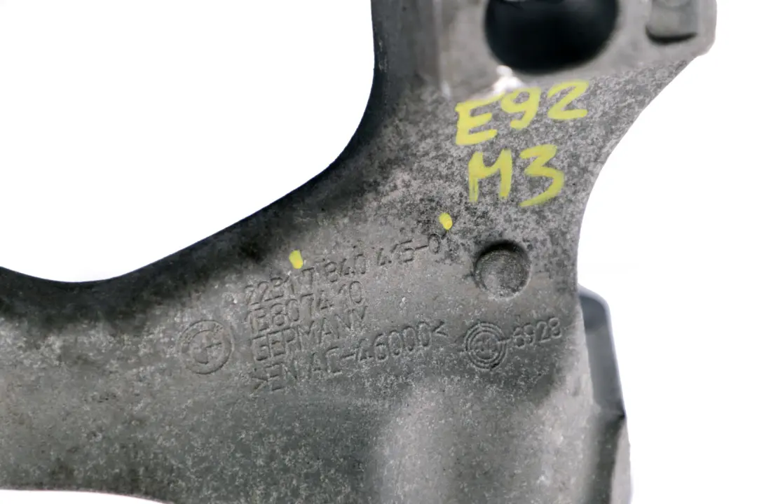 S65 Supporting Bracket Gearbox Mount Holder to BMW 3 Series E90 E92 E93 M3 with Part number 7840415 BMW 3 Series E90 E92 E93 M3 S65 Supporting Bracket Gearbox Mount Holder - SKU 7840415 - Part number 7840415