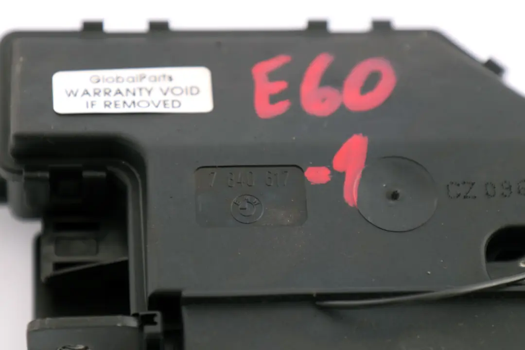 Trunk Lid Lock With Bowden Cable 8196401 7840617 to BMW E60 E60N Z4 E85 with Part number 51247840617 51247187663 BMW E60 E60N Z4 E85 Trunk Lid Lock With Bowden Cable 8196401 7840617 - SKU 7840617-1 - Part number 51247840617 51247187663