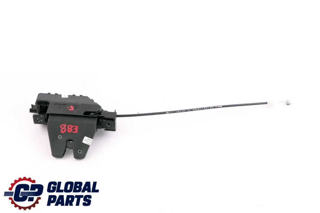 BMW E82 E88 Trunk Lid Lock With Bowden Cable 8196401 - SKU 7840617-3 - Part number 7840617