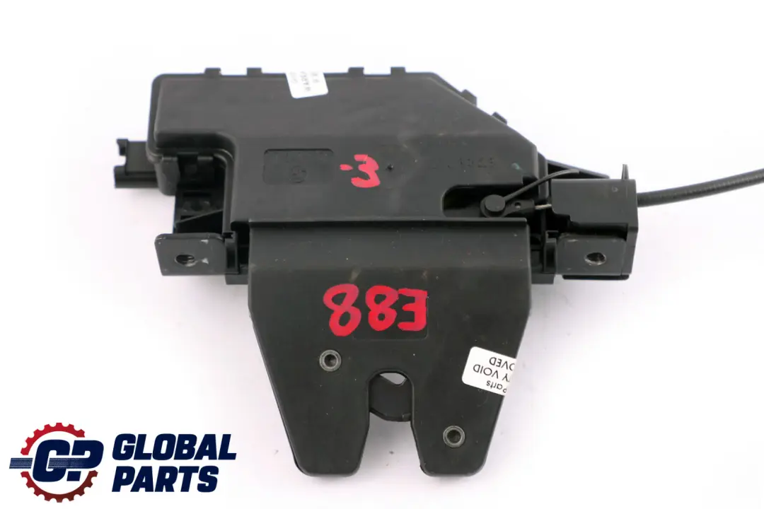 BMW E82 E88 Trunk Lid Lock With Bowden Cable 8196401 - SKU 7840617-3 - Part number 7840617