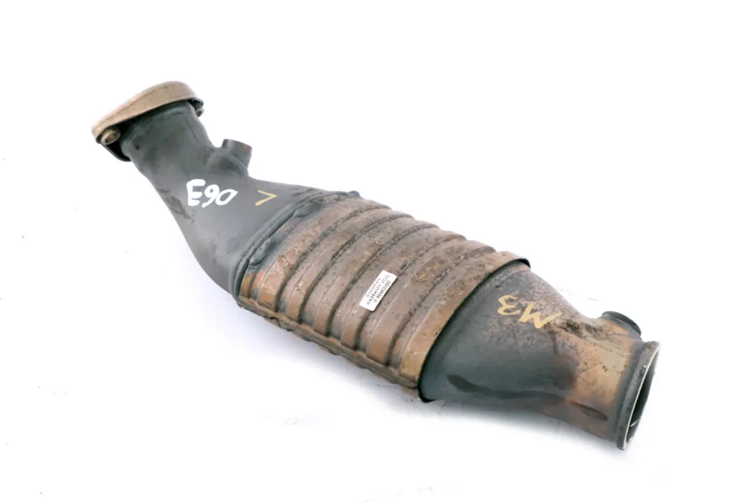 Exhaust Left N/S Manifold Cat Converter to BMW 3 Series E90 E92 E93 M3 with Part number 7840792 BMW 3 Series E90 E92 E93 M3 Exhaust Left N/S Manifold Cat Converter - SKU 7840792 - Part number 7840792