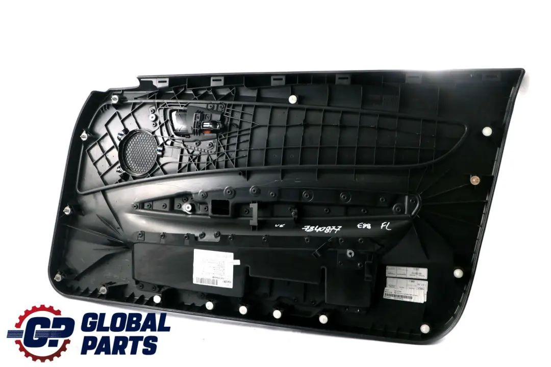 BMW E88 Pannello Porta Davanti Tessuto Sinistra Flashpoint Nero - SKU 7840877 - Numero di parte 7840877