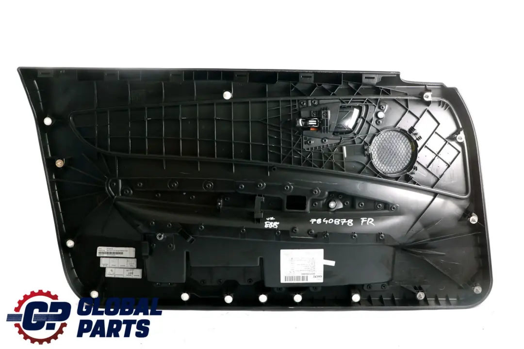 BMW 1 Serie E88 Panneau Portieres Avant Droite Tissu Point D'eclair Noir - SKU 7840878 - Numéro de pièce 7840878