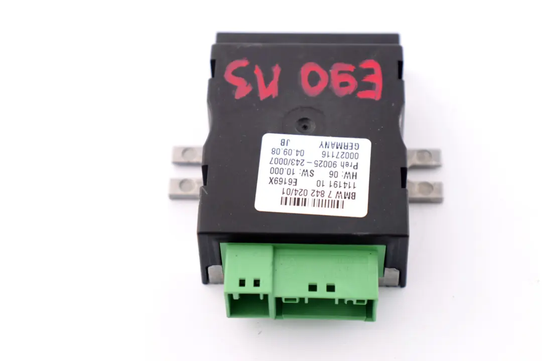 Control Unit For Fuel Pump ECU to BMW 3 Series E90 E92 E93 M3 LCI with Part number 7842024 BMW 3 Series E90 E92 E93 M3 LCI Control Unit For Fuel Pump ECU - SKU 7842024 - Part number 7842024