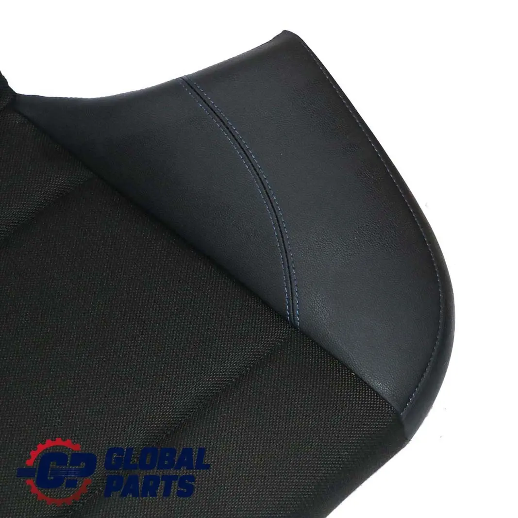 BMW 1 E87 LCI Bezug Sitz Hinten Stoff Sensatec Flashpoint Schwarz Blau - SKU 7842744 - Teilenummer 7842744