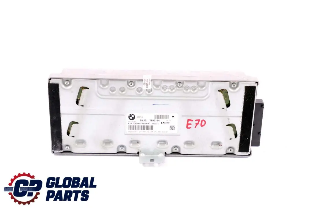 Individual Audio System Amplifier TOP-HIFI to BMW X5 X6 Series E70 E71 with Part number 7843194 BMW X5 X6 Series E70 E71 Individual Audio System Amplifier TOP-HIFI - SKU 7843194 - Part number 7843194