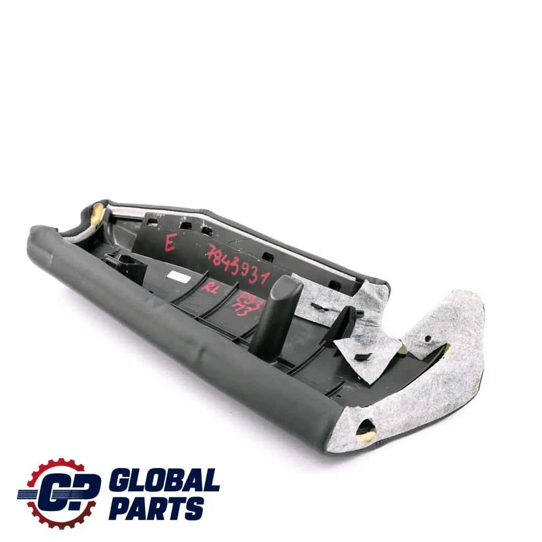 BMW 3 Reihe E93 M3 Cabrio Seitenteil Hinten Links Leder Schwarz - SKU 7843931 - Teilenummer 7843931