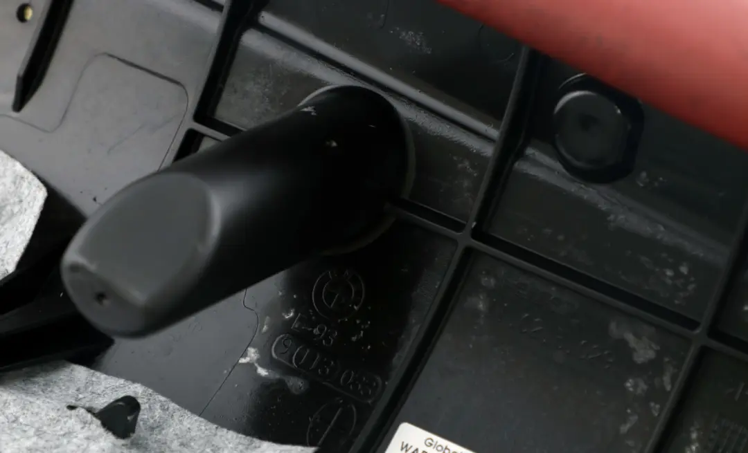 Side Finisher Rear Seat Left N/S Leather Fuchsrot Red to BMW 3 Series E93 M3 with Part number 7843935 BMW 3 Series E93 M3 Side Finisher Rear Seat Left N/S Leather Fuchsrot Red - SKU 7843935 - Part number 7843935