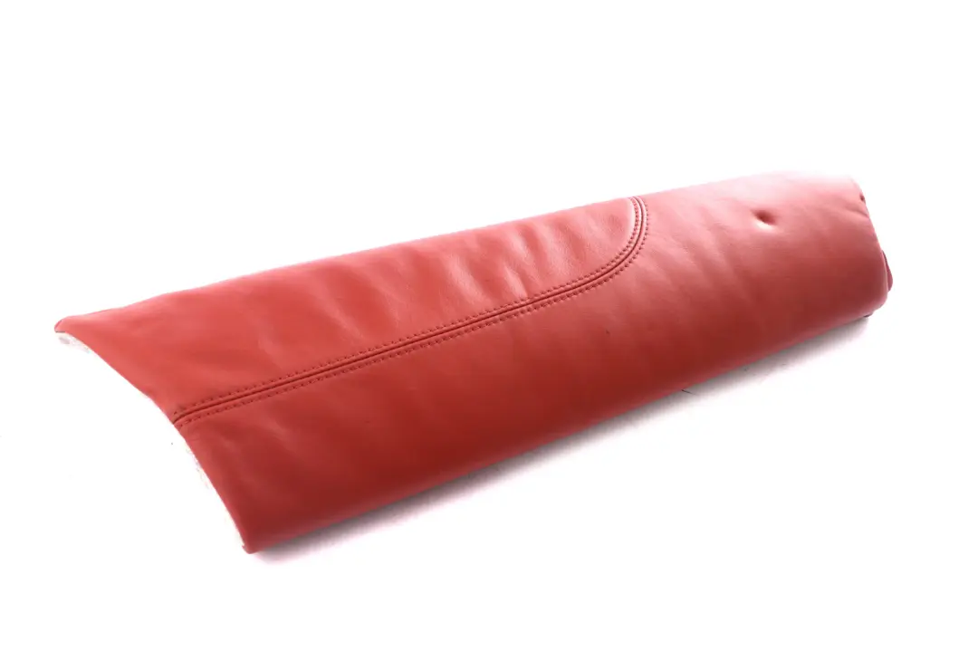 BMW 3 Series E93 M3 Side Finisher Rear Seat Left N/S Leather Fuchsrot Red - SKU 7843935 - Part number 7843935