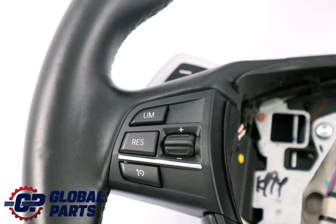 BMW F01 LCI F10 F11 F12 F07 Leather M-Sport Thick Steering Wheel Paddle Shift - SKU 7844103 - Part number 7844103